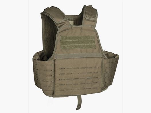 Laser Cut Carrier Vest Olive
