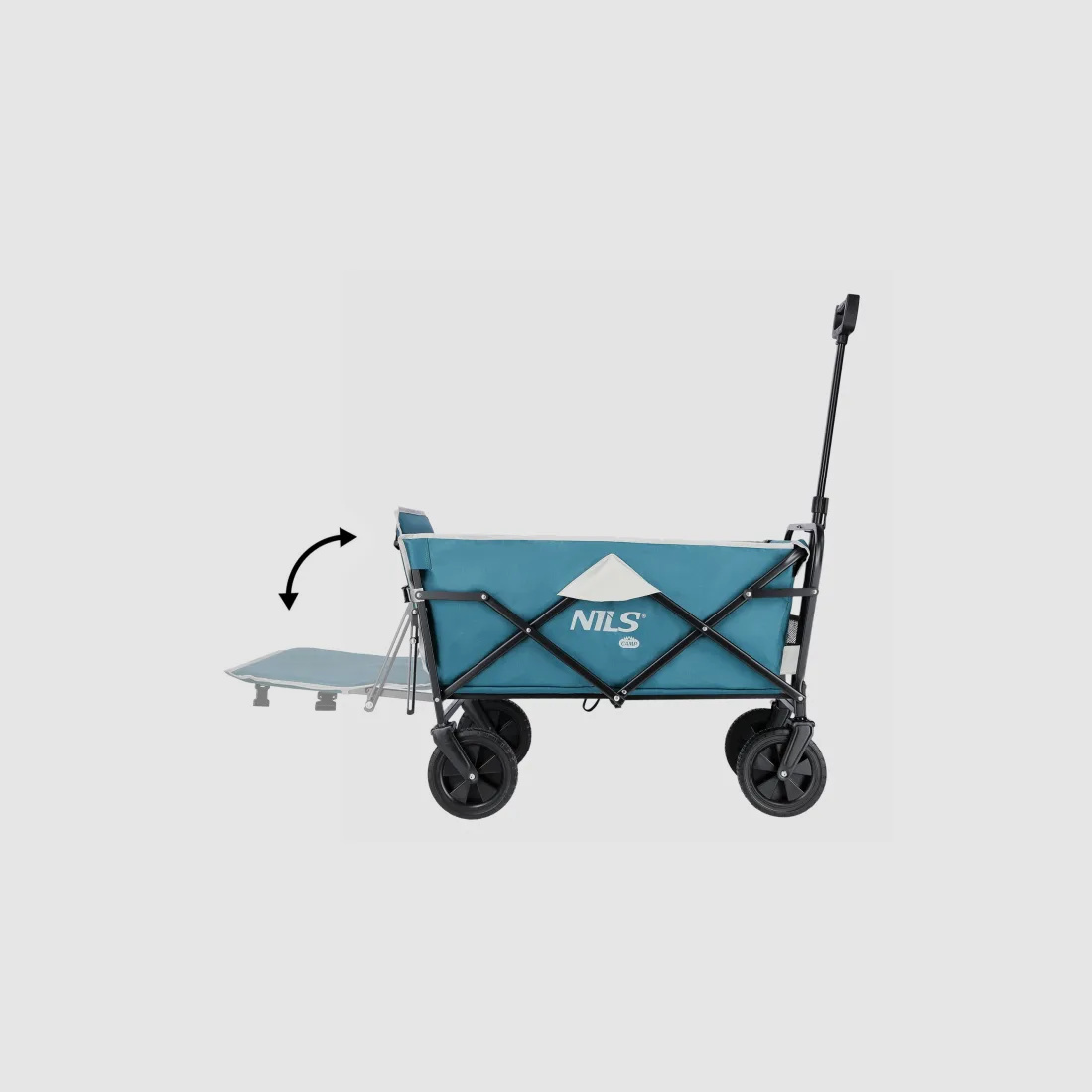 NC1606 Handwagen Dunkelblau 125L Nils Camp