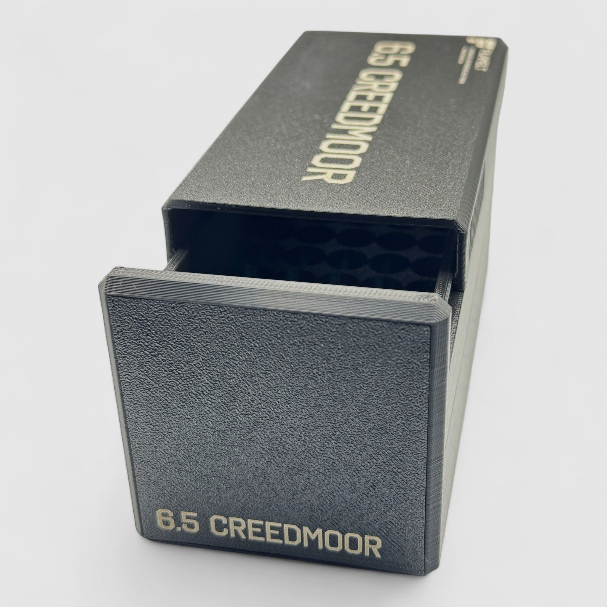 Filamelt Munitionsbox / Ammo Box 6.5 Creedmoor – Patronenbox für 50 Schuss, Made in Germany