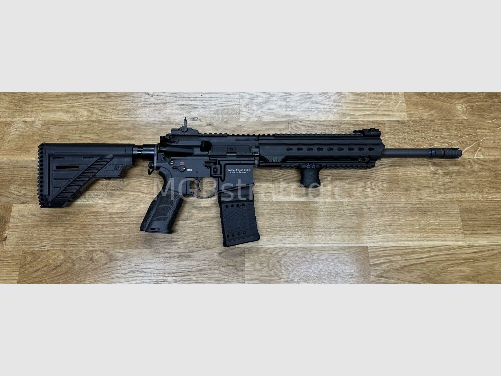 Heckler & Koch MR223 A3 Slim-Line 14,5" loop - halfautom. geweer .223Rem civiele versie H&K G38 met G38 G95K upgrades / HK416 H&K 416 / MR 223 A3