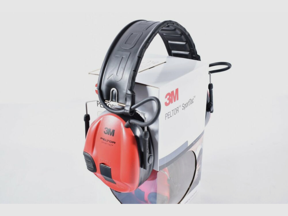 3M Peltor SportTac​ schwarz/rot Gehörschutz