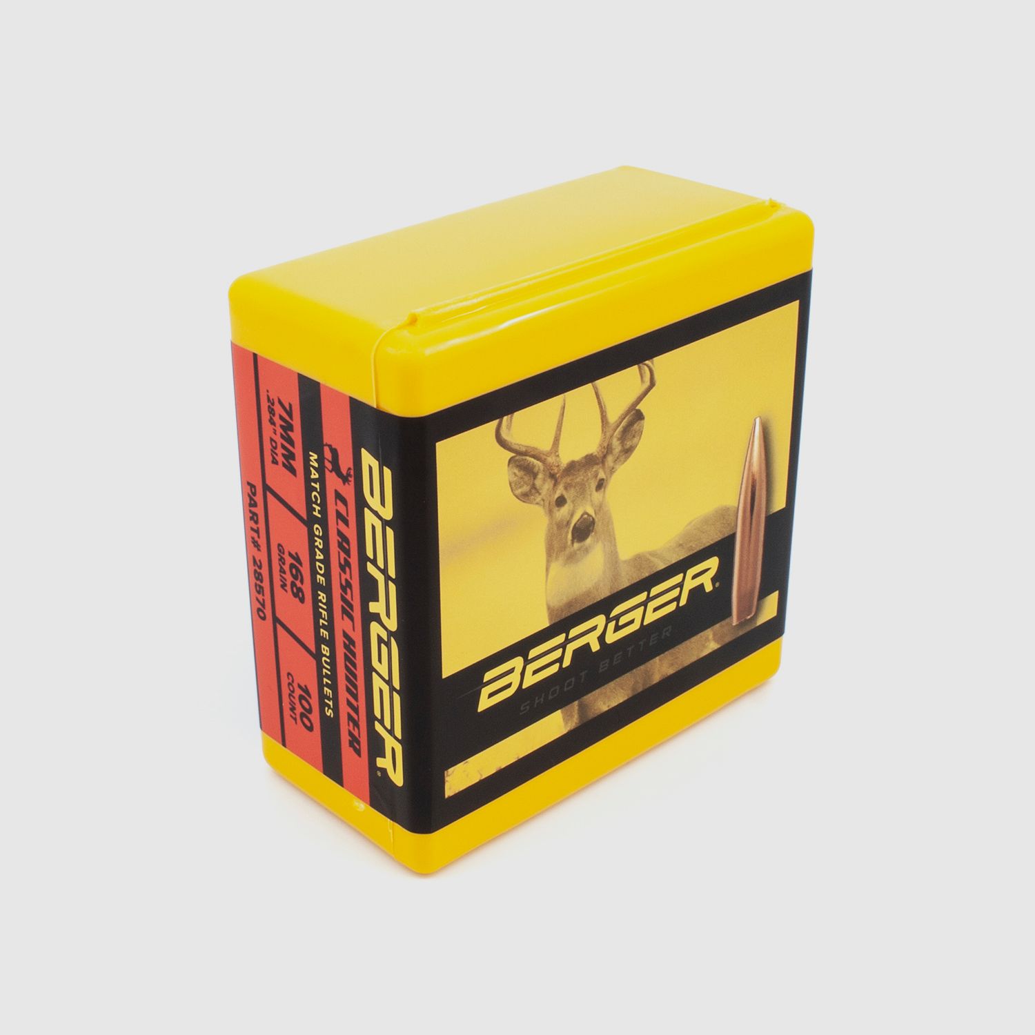 Berger Geschoss 7mm/.284 Classic Hunter 168GR 100 Stück, Bild 9 von 11