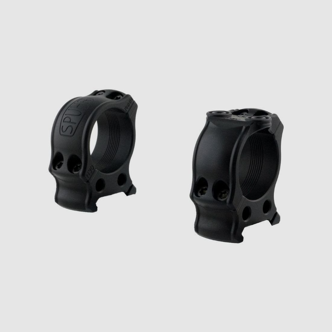 Spuhr Picatinny Jagdringe Ø30mm mit Schnittstelle