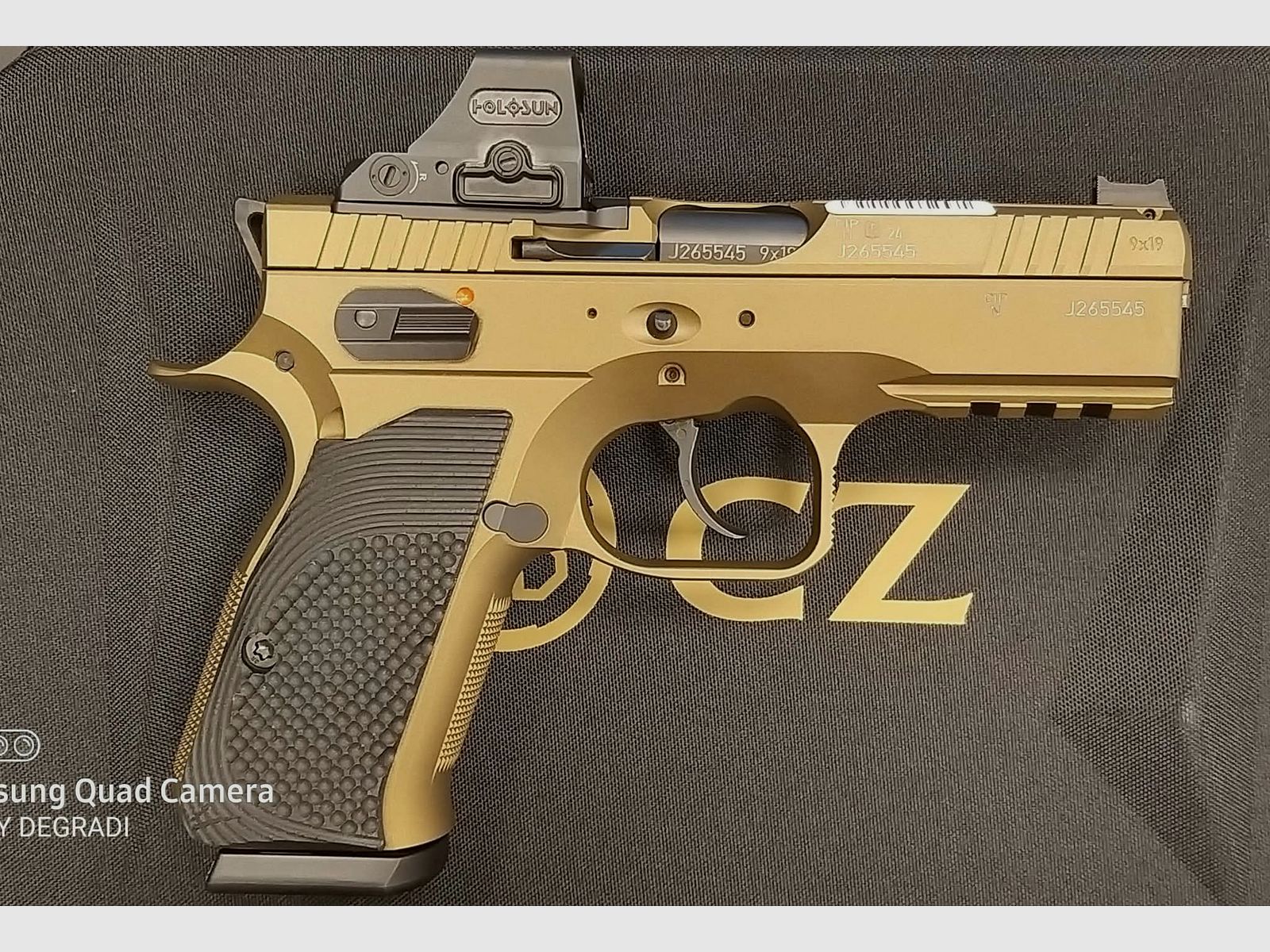 CZ SHADOW 2 COMPACT 9 X19 con HOLOSUN, immagine 4 di 4