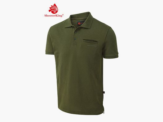 Shooterking Game Polo Shirt grün