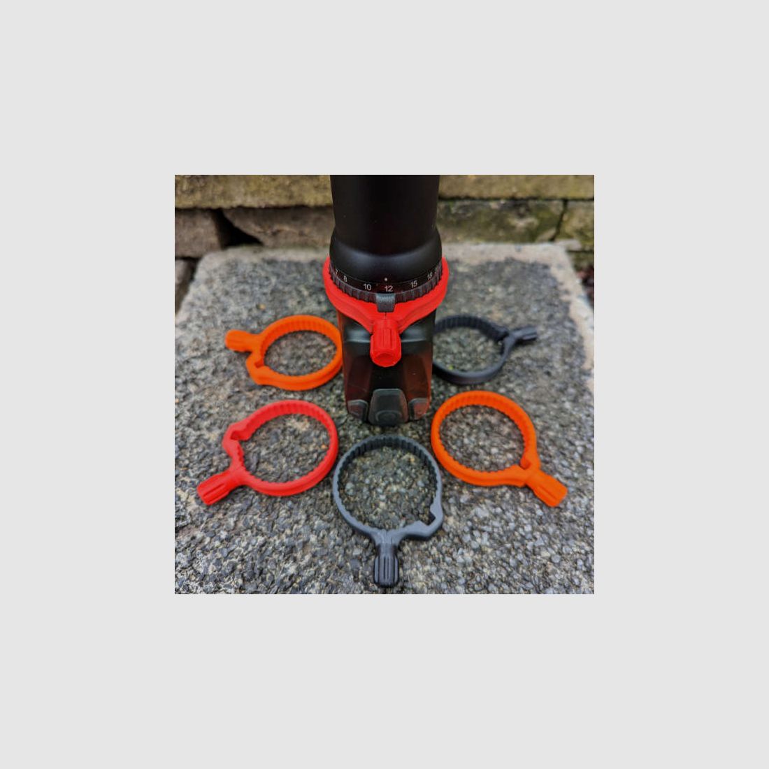 Pour Swarovski dS : levier de réglage rapide pour le réglage de l'agrandissement