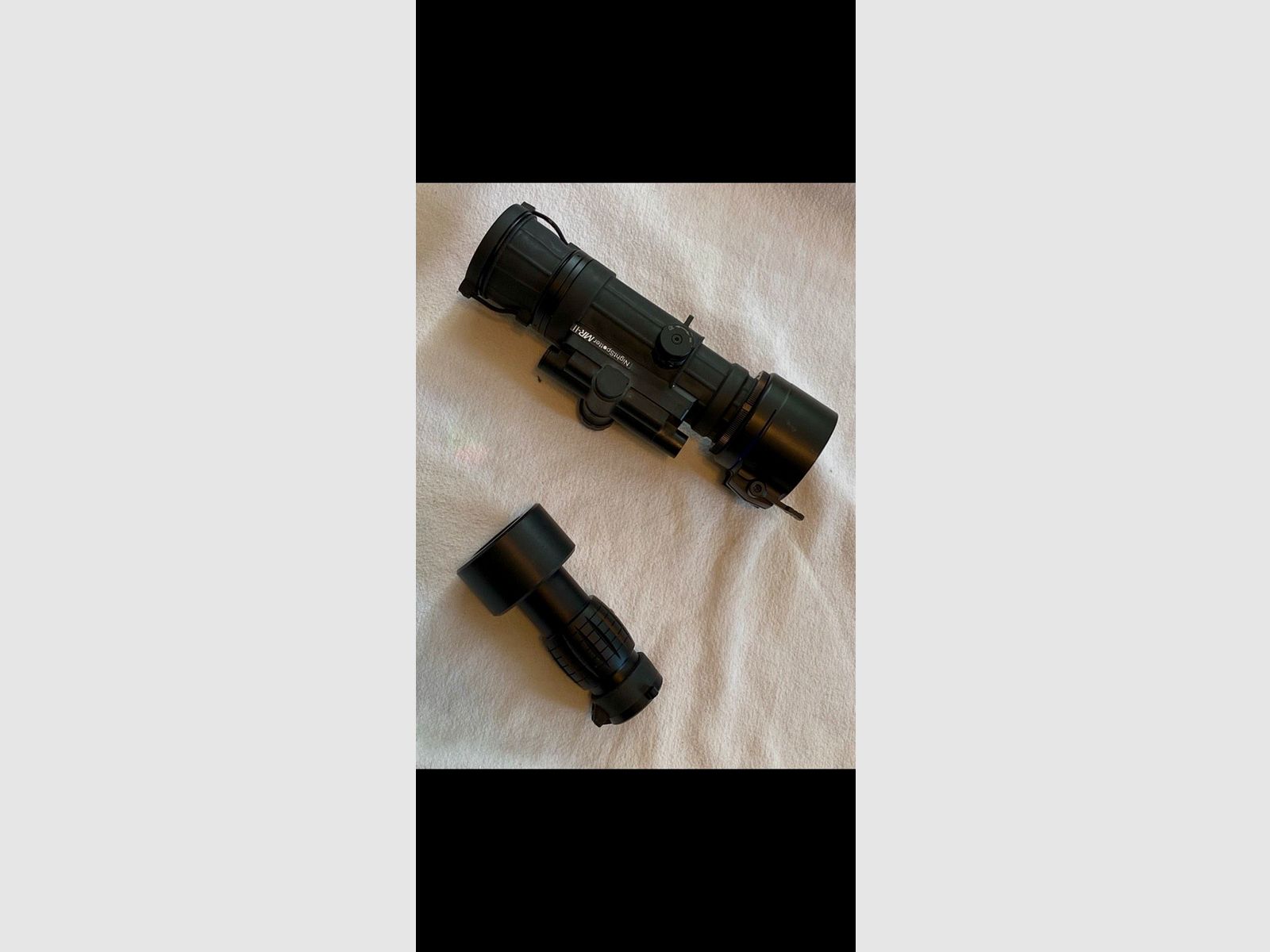 Night vision device NightSpotter MR 2 met Rusan adapter voor 52-56 glazen