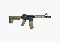 AR15 CQB-R BRAVO EAGLE ETU Delta Armory Tan/Schwarz S-AEG Airsoft Gewehr Frei ab 18 Jahren