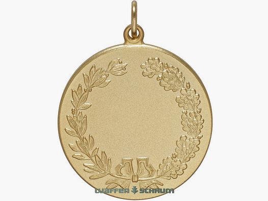 Steinhauer&Lück Medaille neutral 40mm vergoldet