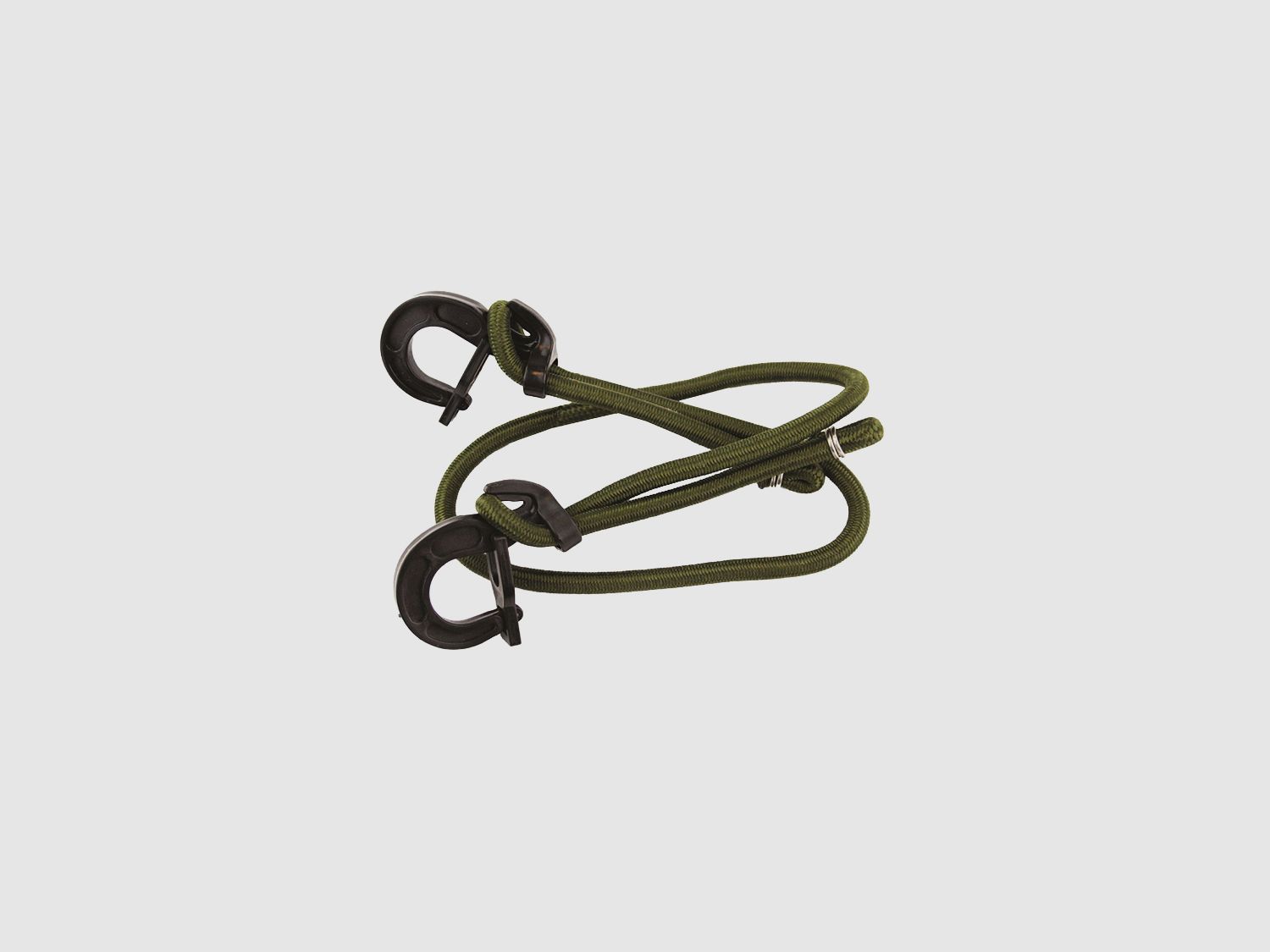 Highlander Forces Spanngummi mit Haken & Sicherung 8mm x 1m