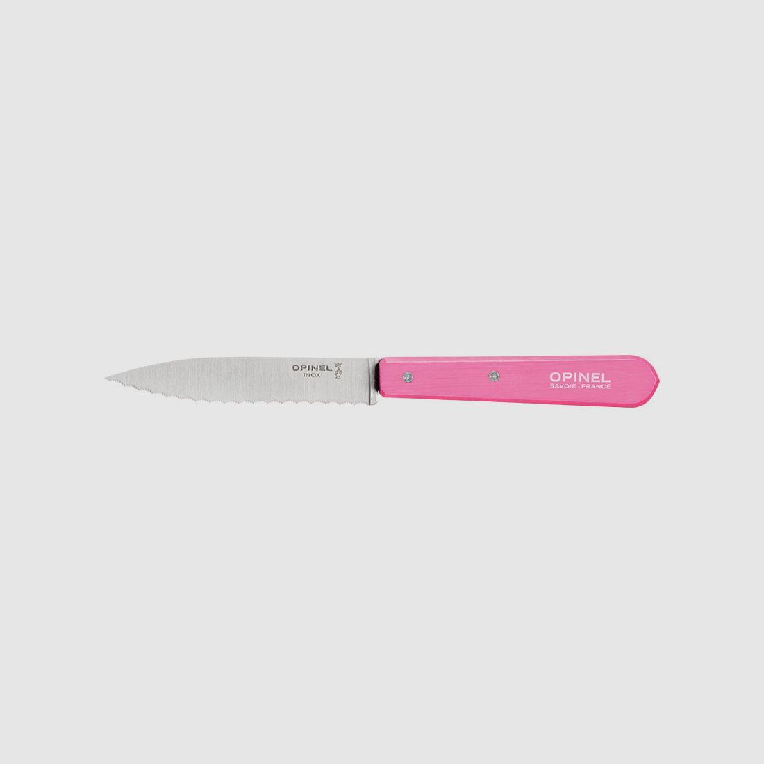 Tischmesser Opinel gezahnt Nr. 113 Fuchsia - OP002036