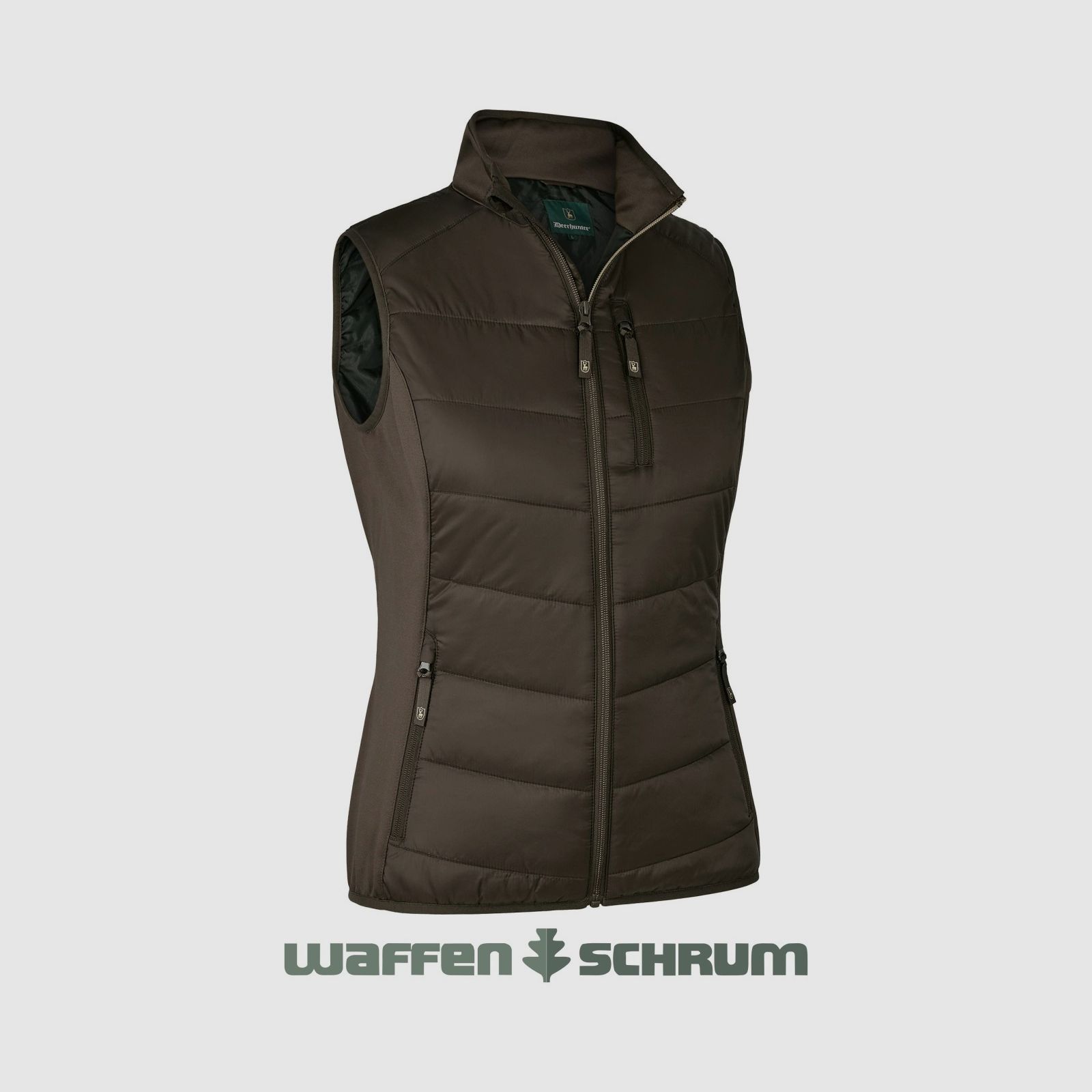 Gilet riscaldante Deerhunter Lady imbottito Wood