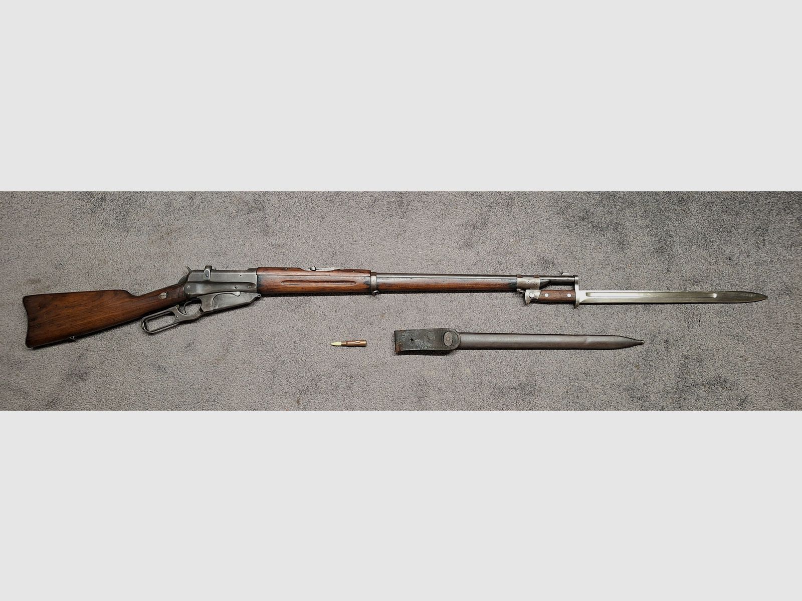 Winchester 1895 Russia contract / contract 7.62x54R with short bayonet M1895 / M95