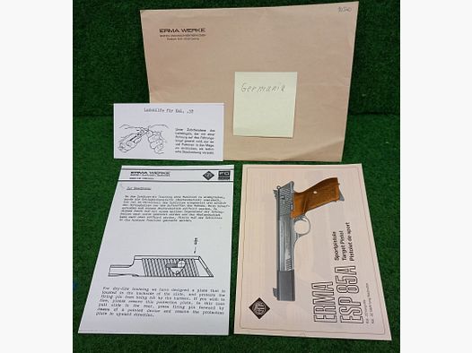 Erma ESP 85 Edition Germania im Kaliber .22Lr.