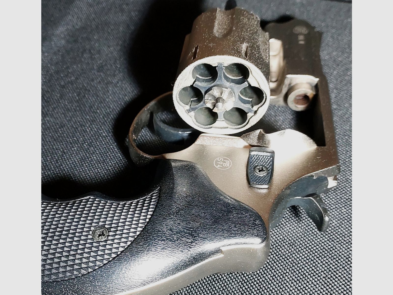 Röhm RG89 Schreckschuss Revolver vernickelt (PTB 594) RG 89 Nickel