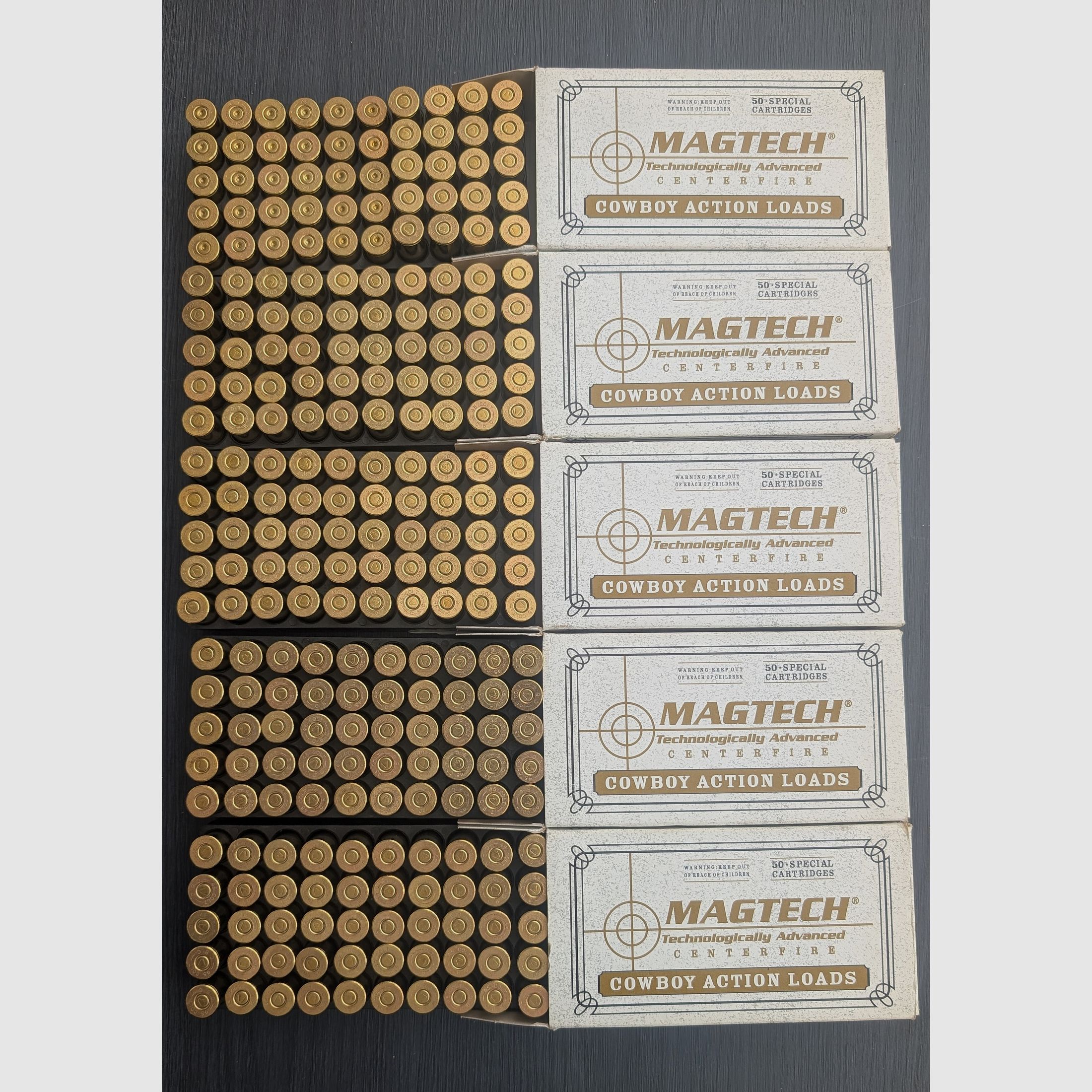 Munition Magtech .45 Colt, 45 LC, .45 Long Colt, .45-250