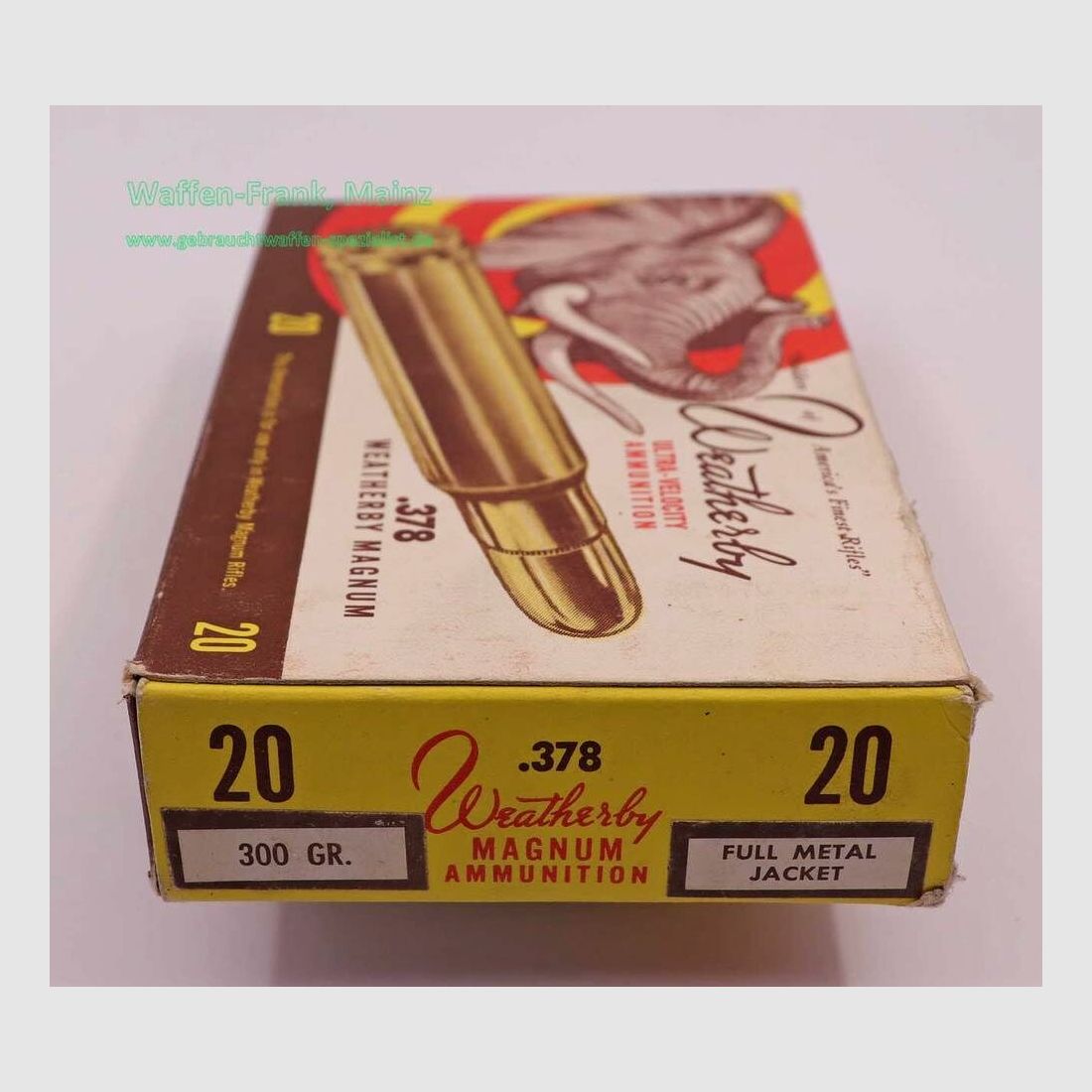 Weatherby - USA Cartouches de fusil .378WBY.Mag