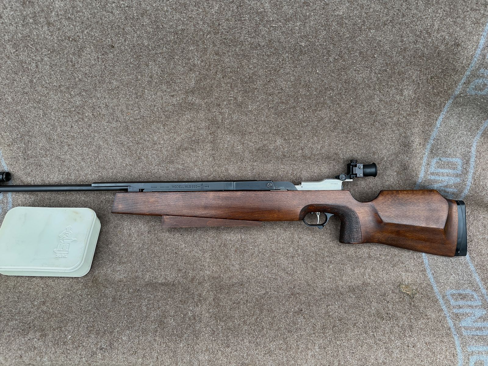 Haenel MLG 550 mit originalem Zubehör extrem selten