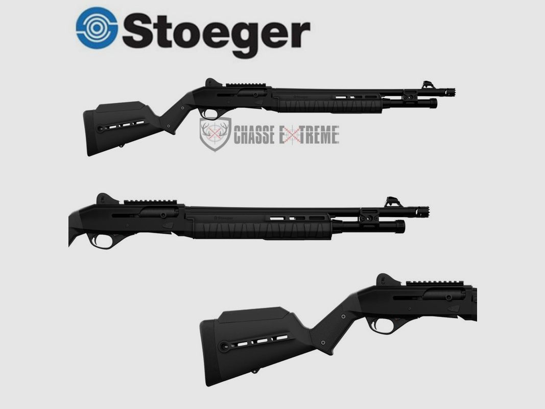 Geweer STOEGER M3000 TAC Ghost Ring Richtkijker Glad Loope 61cm Kal. 12/76