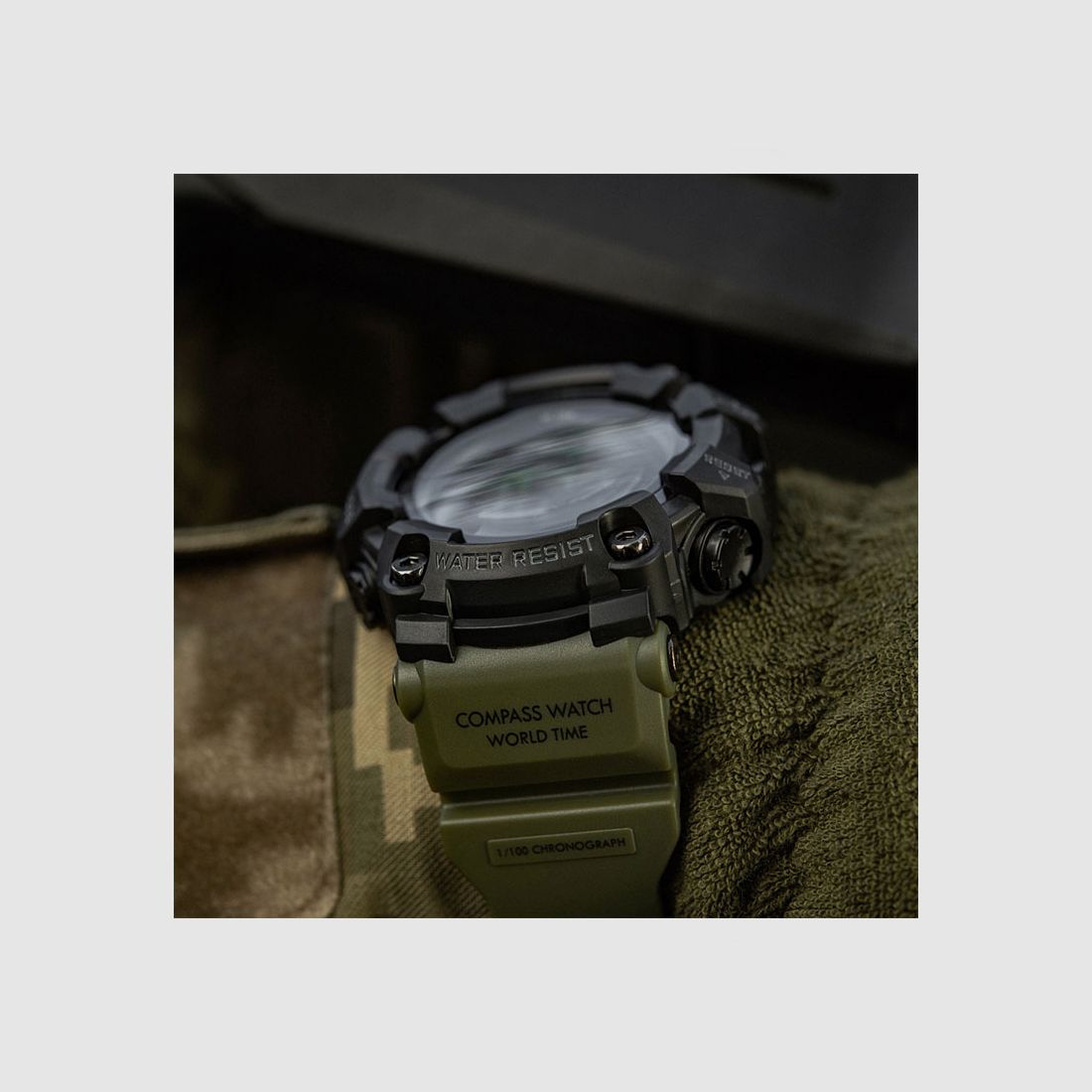 UHR – M-TAC – TAKTISCHE UHR 2037 | Oliv, Bild 8 von 8