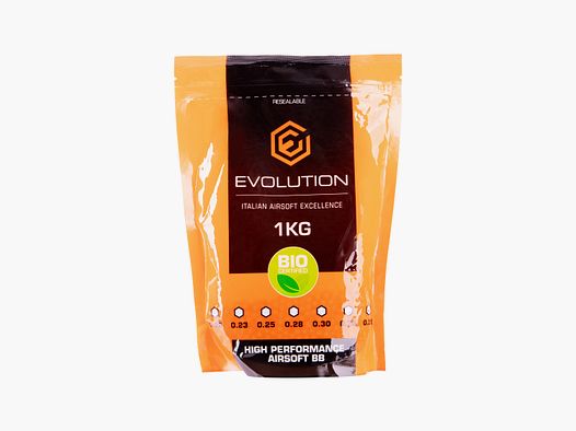 Evolution High Performance Airsoft BIO BBs 6mm 0,35g 2.850 Stück