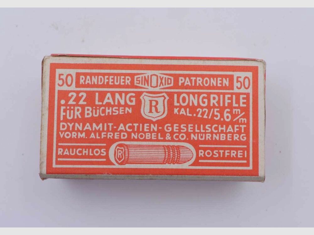 RWS (WZd.Fa.Rottweil) Randzünderpatronen .22lr