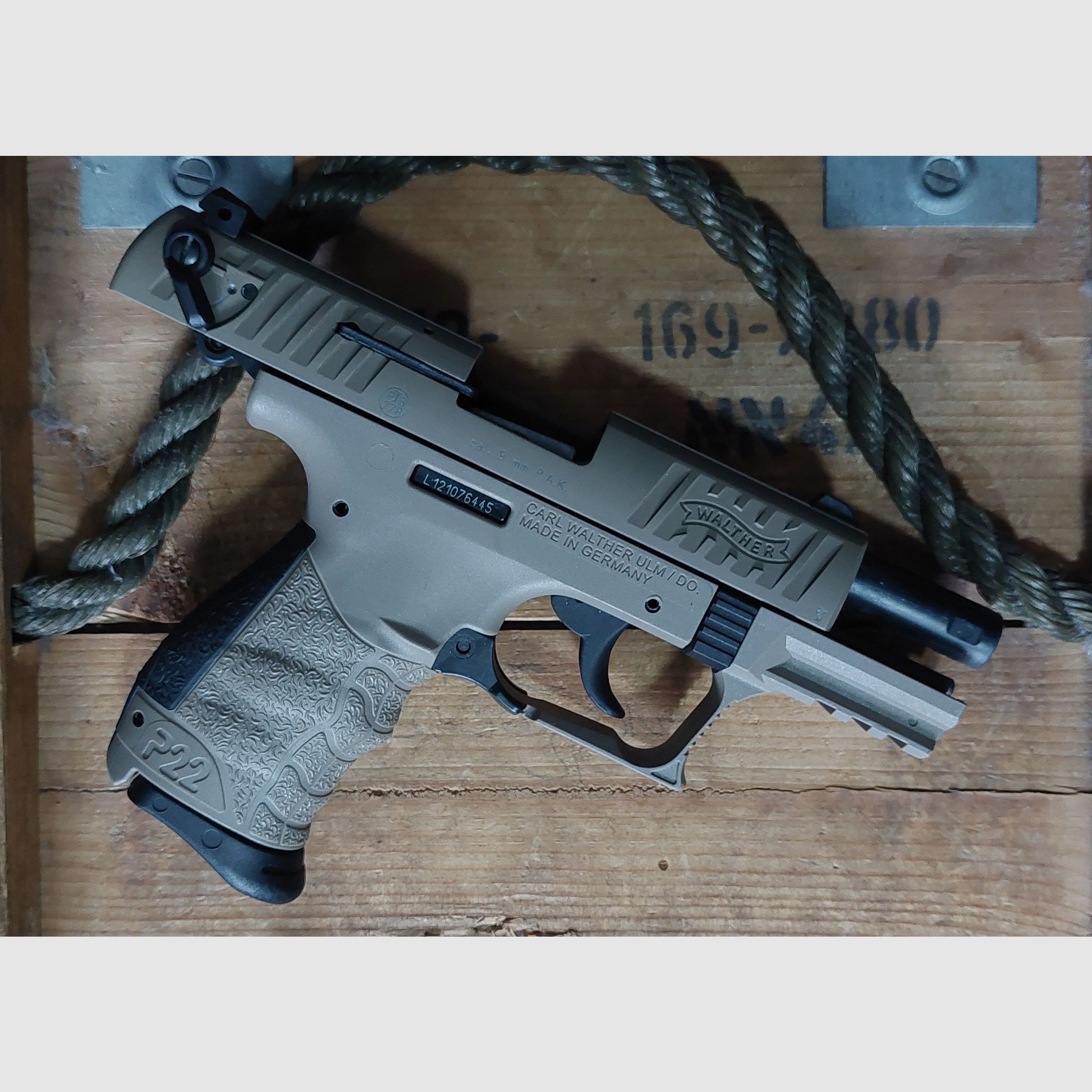 ⚠️ RZADKO! MODEL SPECJALNY Walther P22Q - FDE - Flat Dark Earth (PTB 778) P 22 Q P22