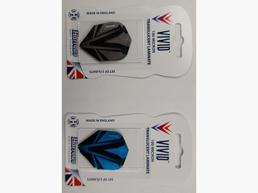Harrows Darts Technology Vivid Flights Dart e accessori