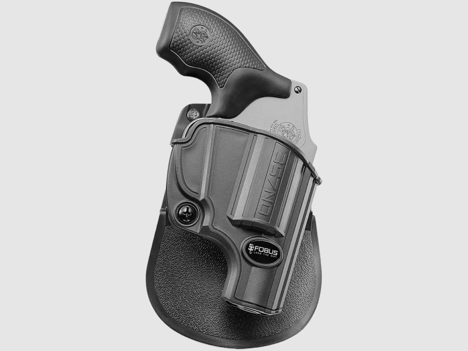 Fobus paddle holster for revolver .38 / .357Mag. with rotation adjustment