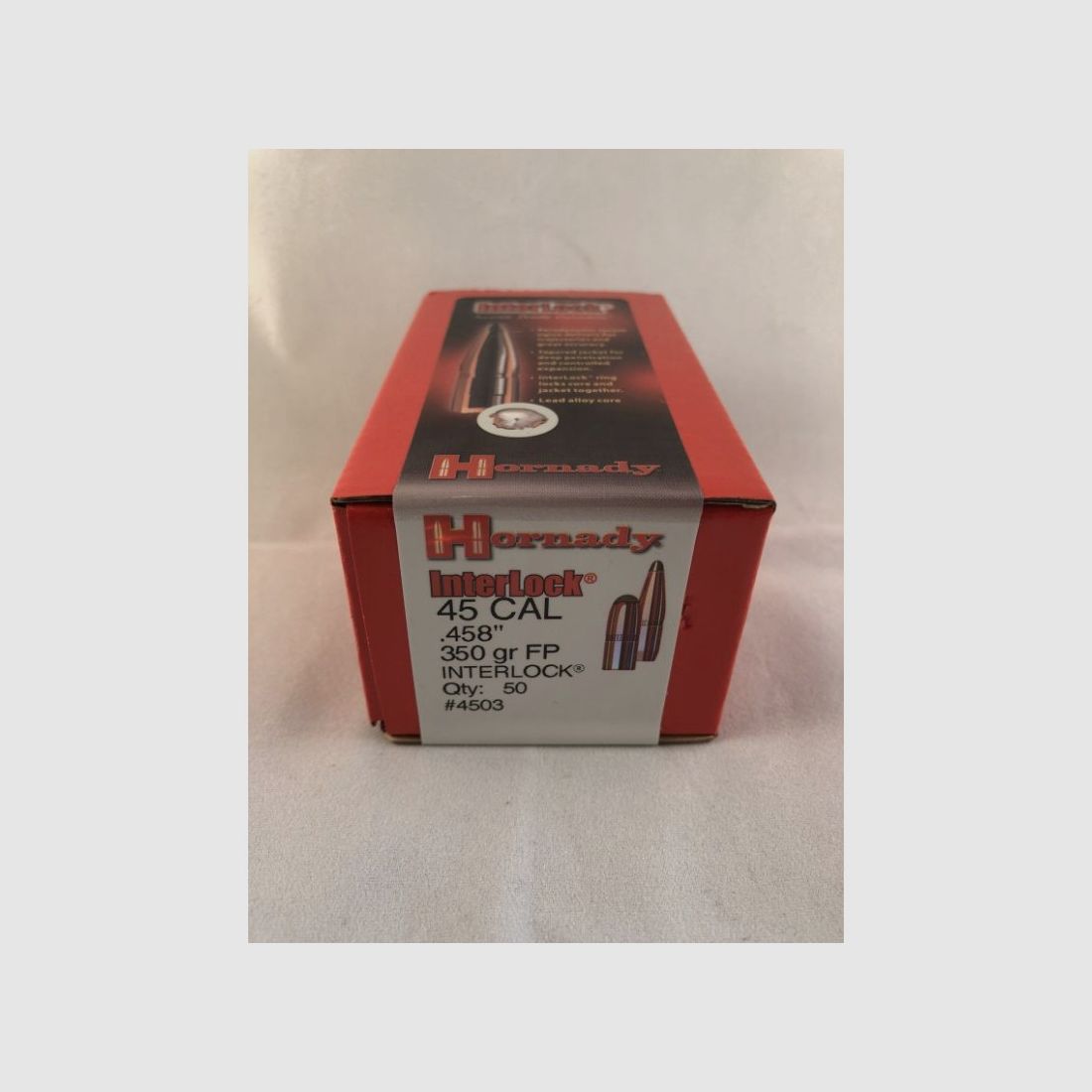 HORNADY Balas 45 GR 350 FP