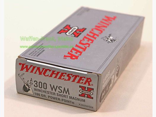 Winchester - USA Büchsenpatronen .300 WSM