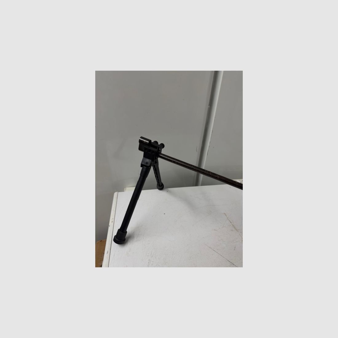 Luchtgeweer Cal. 1,77   4,5 mm. Richtkijker, bipod en koffer