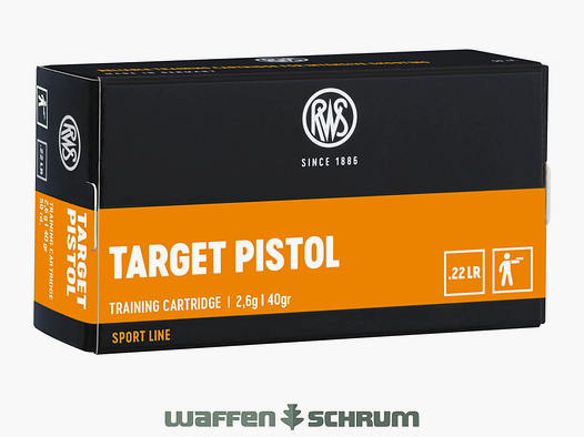 RWS Target Pistol 2,6g - 40gr .22lr