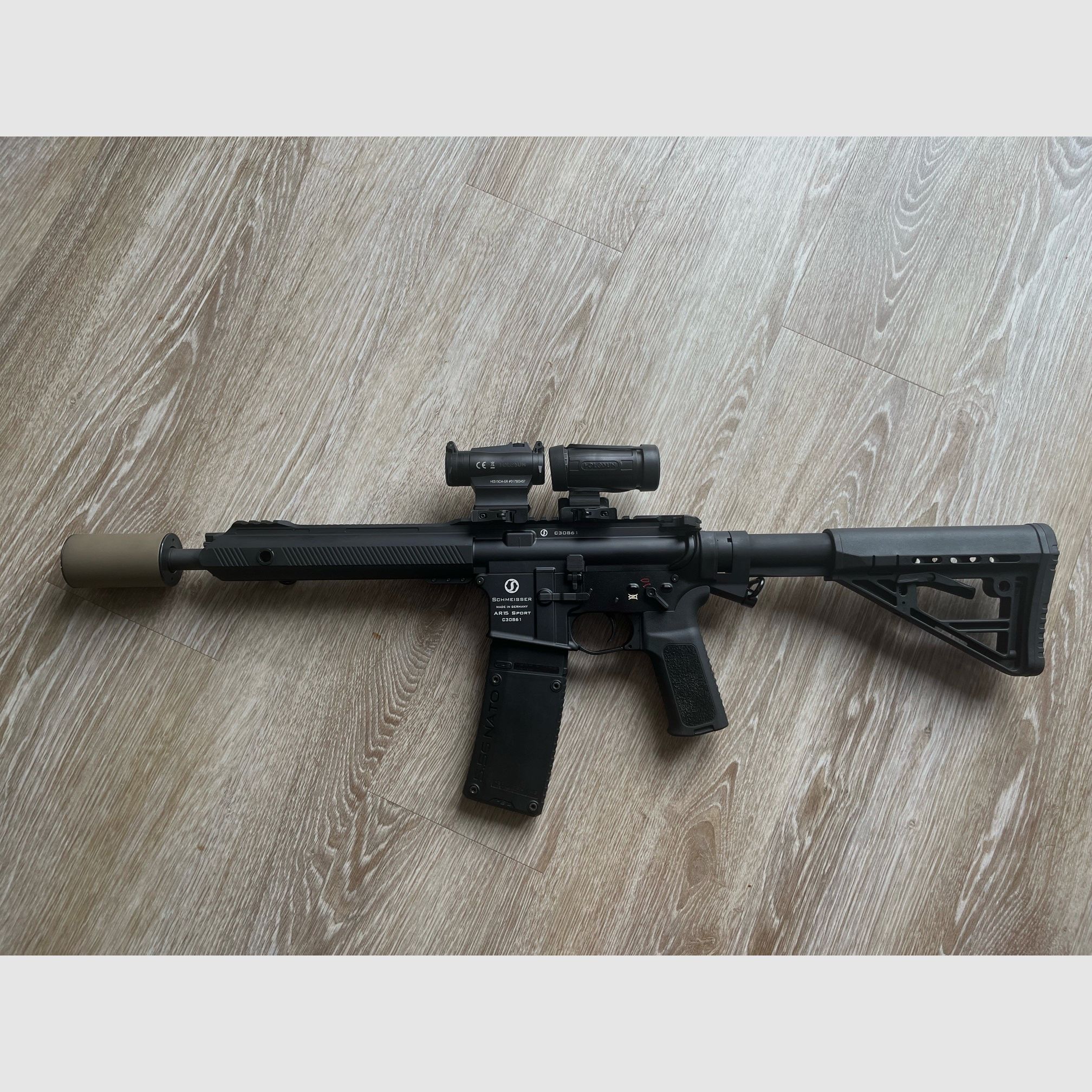 Schmeisser AR15 S4F Sport 10,5 Zoll inkl. Optik