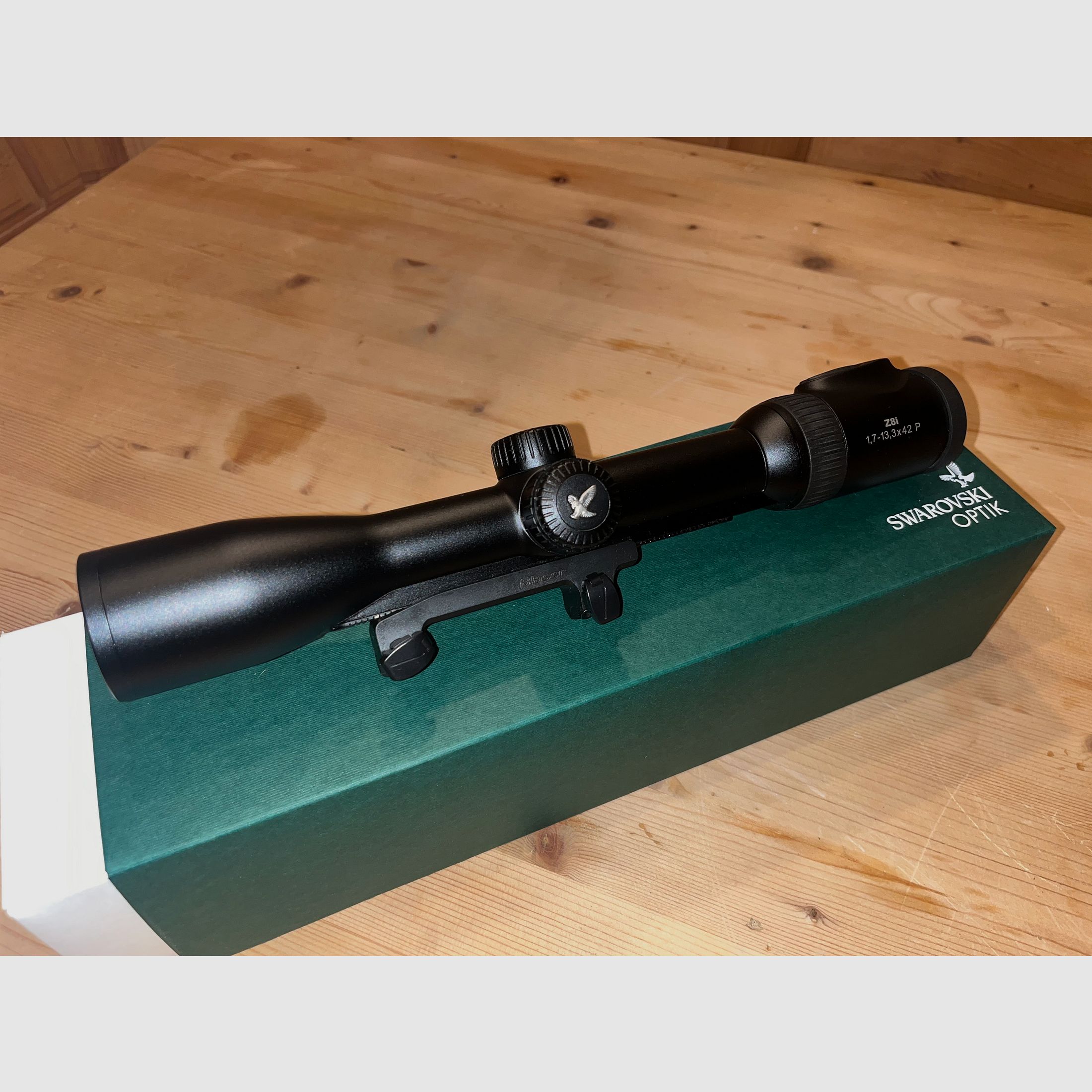 Swarovski Z8i 1,7 - 13,3x42 SR (Schiene) 4a-i inkl. Rusan MAR Adapter