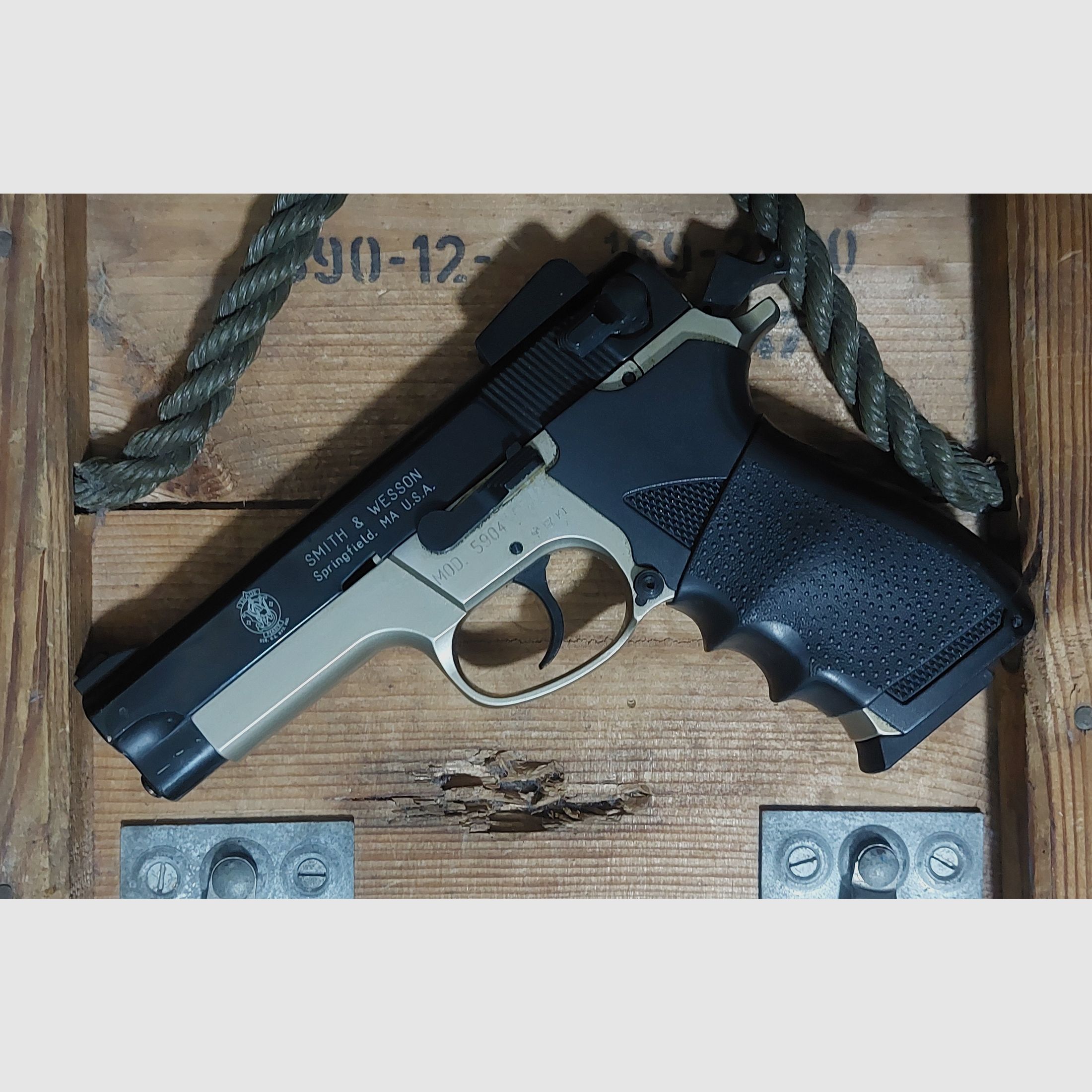 Smith&Wesson Mod. 5904 9 mm P.A.K (PTB 604) Schreckschuss 