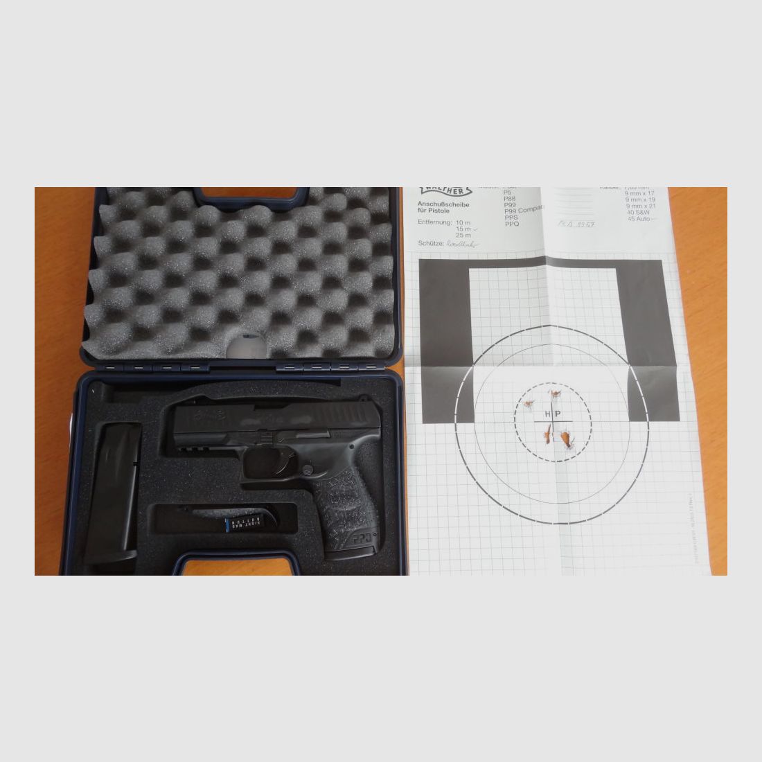 Walther SL pistol: Walther PPQ M2 in 45 ACP