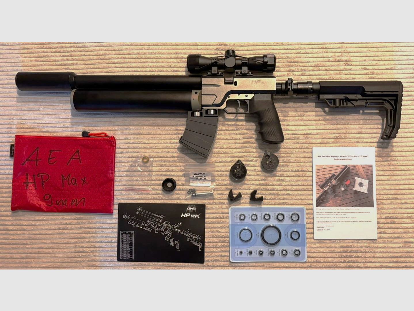 AEA HP Max 9 mm like new lots of accessories fair price!