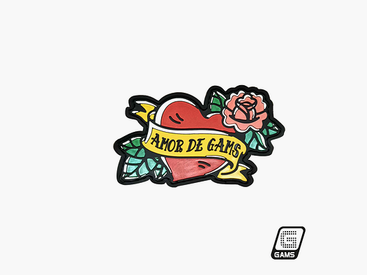 Parche de Amor de Gams
