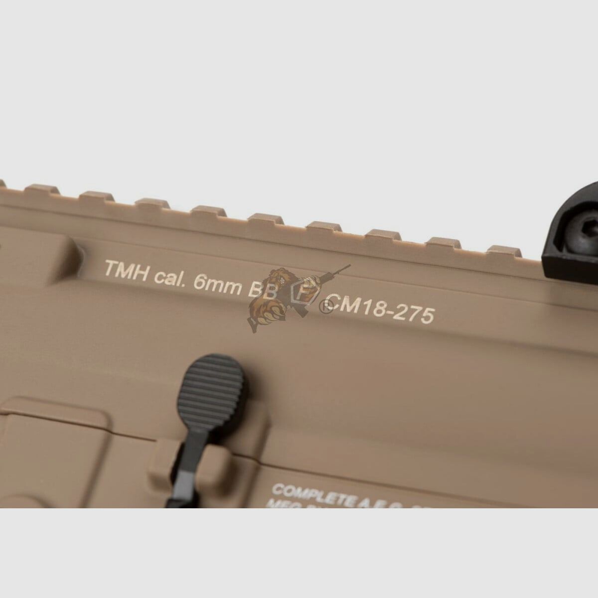 G&G CM18 Mod1 long RIS/rail cover FDE/Schwarz S-AEG Airsoft Gewehr frei ab 18 Jahren, Bild 5 von 5