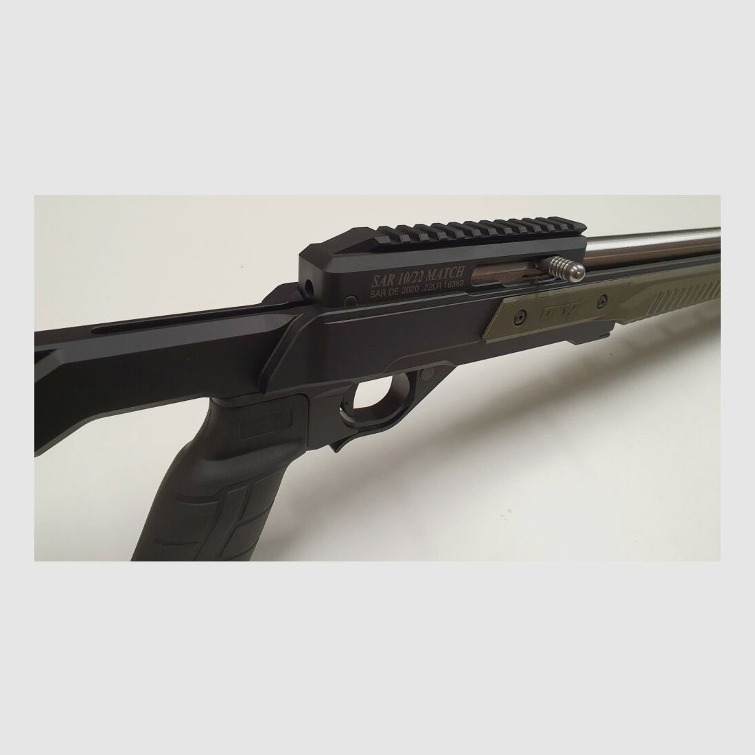Ruger Ruger 10/22 MDT ORYX Sportsman Chassis Stock, OD Green, VOLQUARTSEN, 105853-ODG