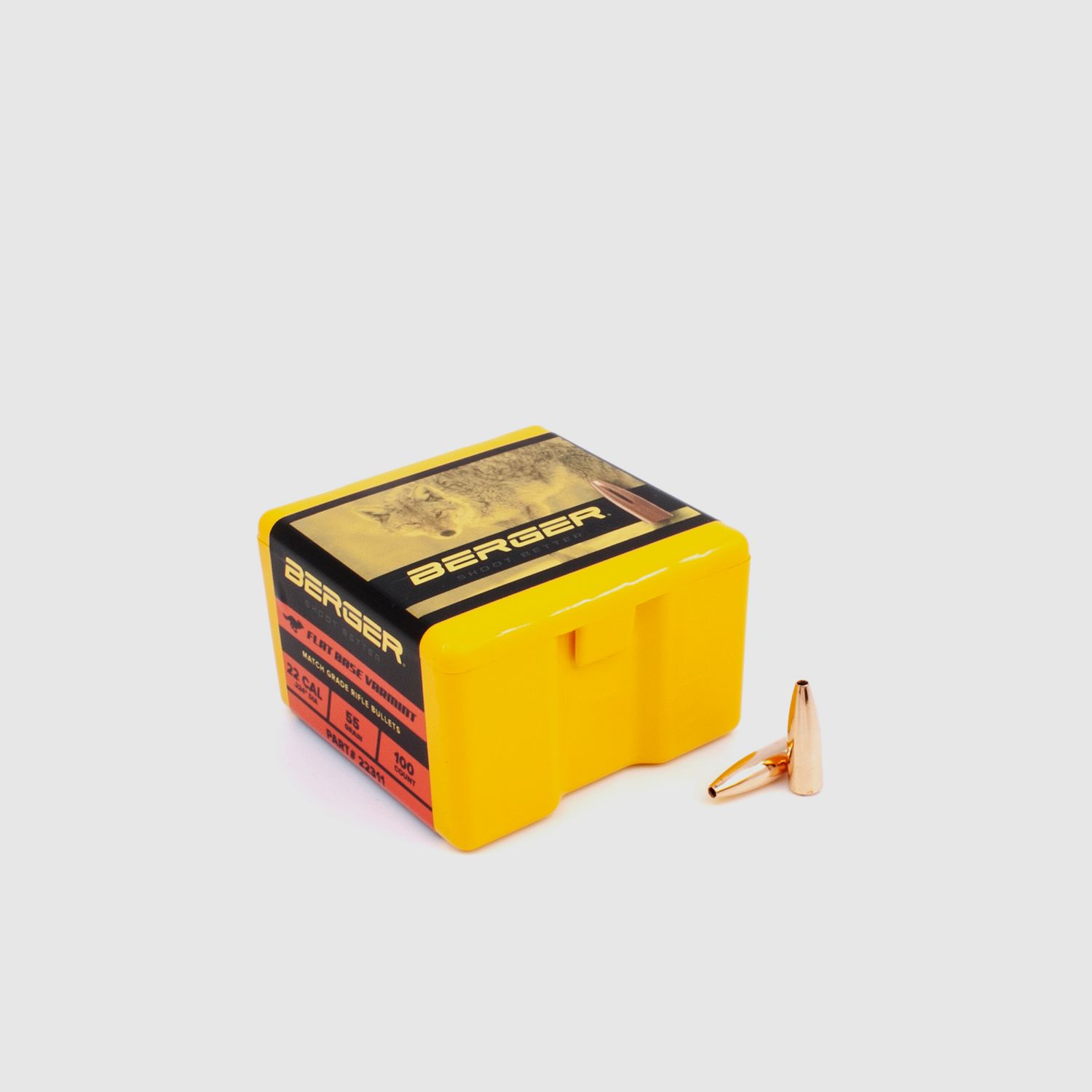 Berger Geschoss .22 FB Varmint 55GR 100 Stück