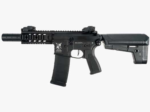 AR15 SilentOps CQB ALPHA Vollmetall Delta Armory Schwarz S-AEG Airsoft Gewehr Frei ab 18 Jahren