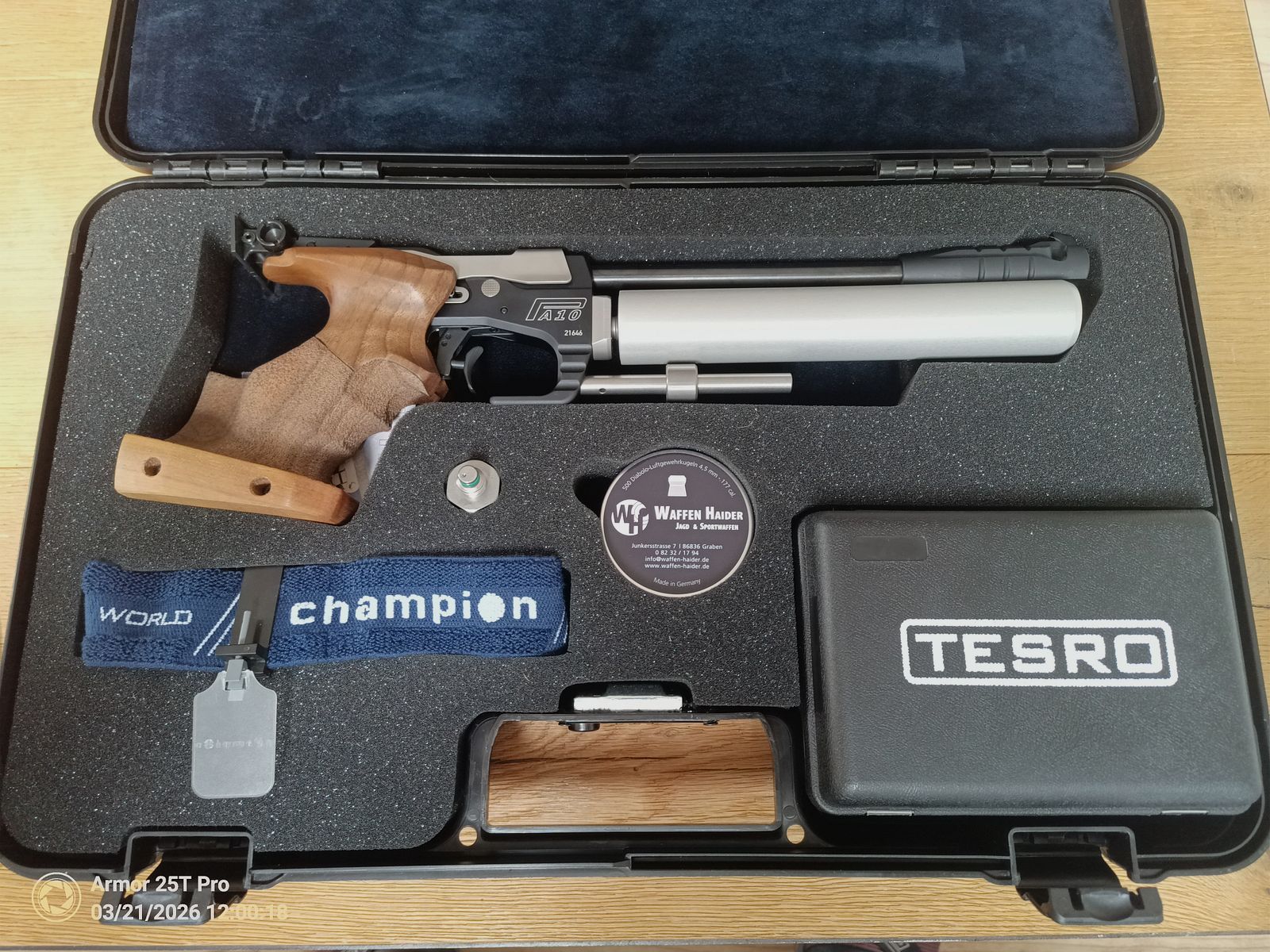 Tesro Pa10 Basic Match air pistol