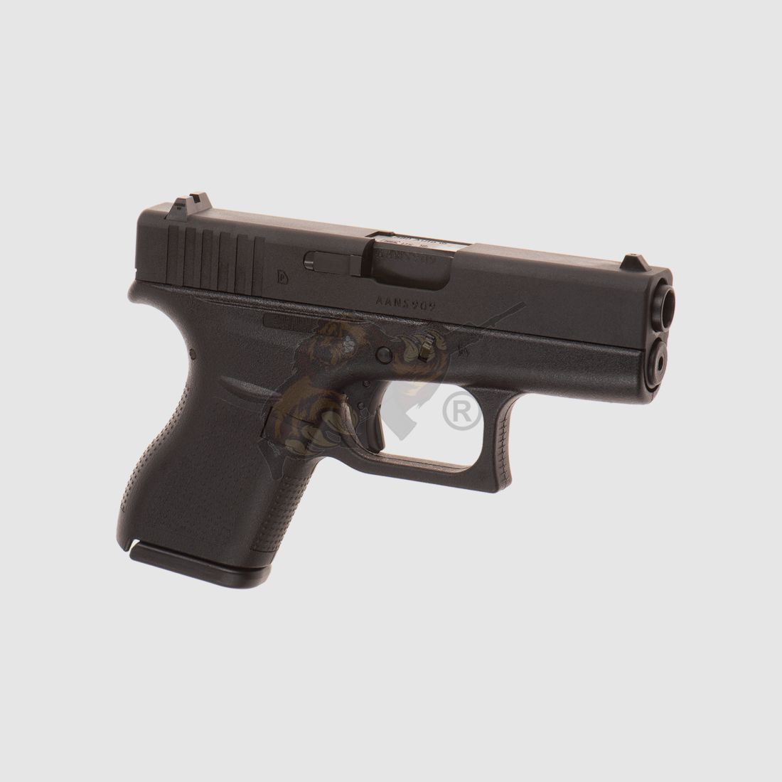Glock 42 mit Metallschlitten GBB Schwarz - VfC