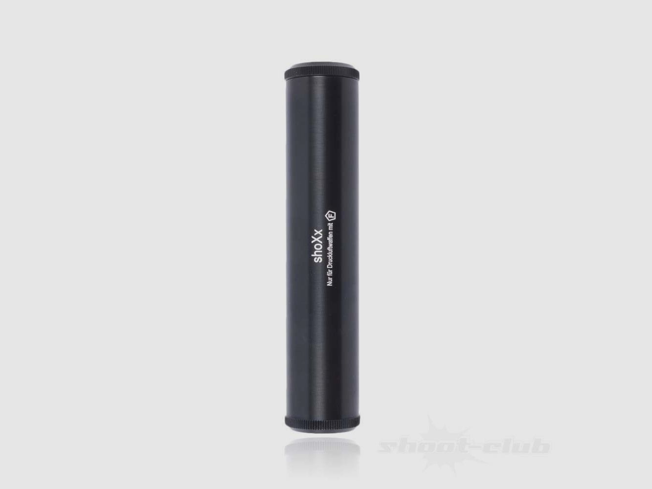 shoXx Schalldämpfer Luftgewehr/Co2 4,5mm & 5,5mm, 1/2-20 UNF