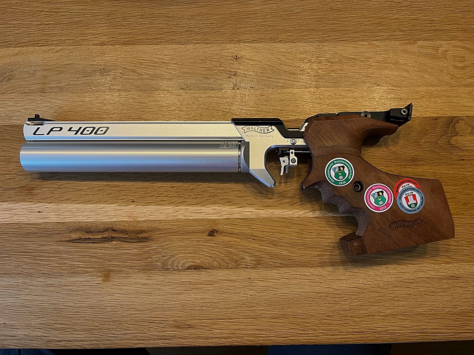 Walther LP 400 LP400 Alu, Rechtsgreep in L en M, 5000 schoten geselecteerde munitie