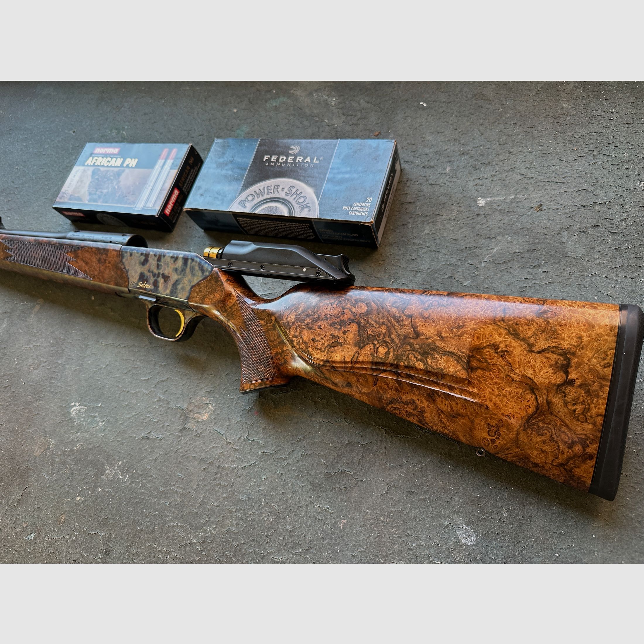 Blaser R8 Selous Custom 375H&H