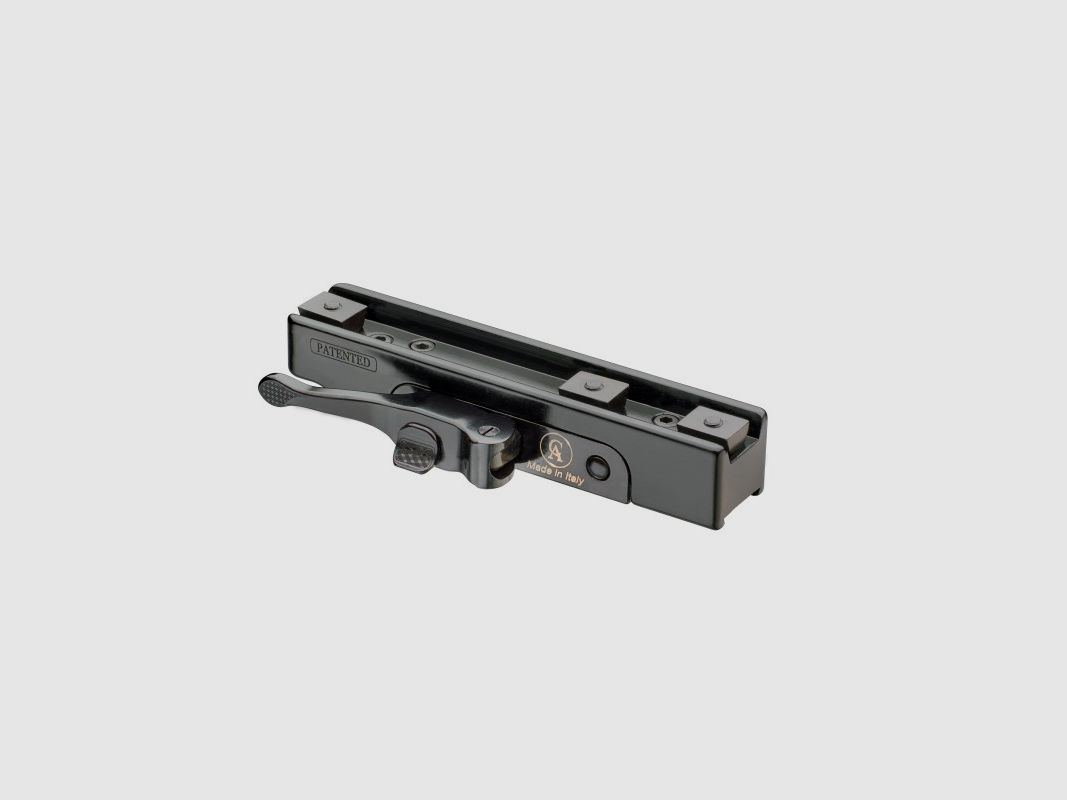 Schnellwechselmontage für 12mm Schiene für Optiken mit Schienen