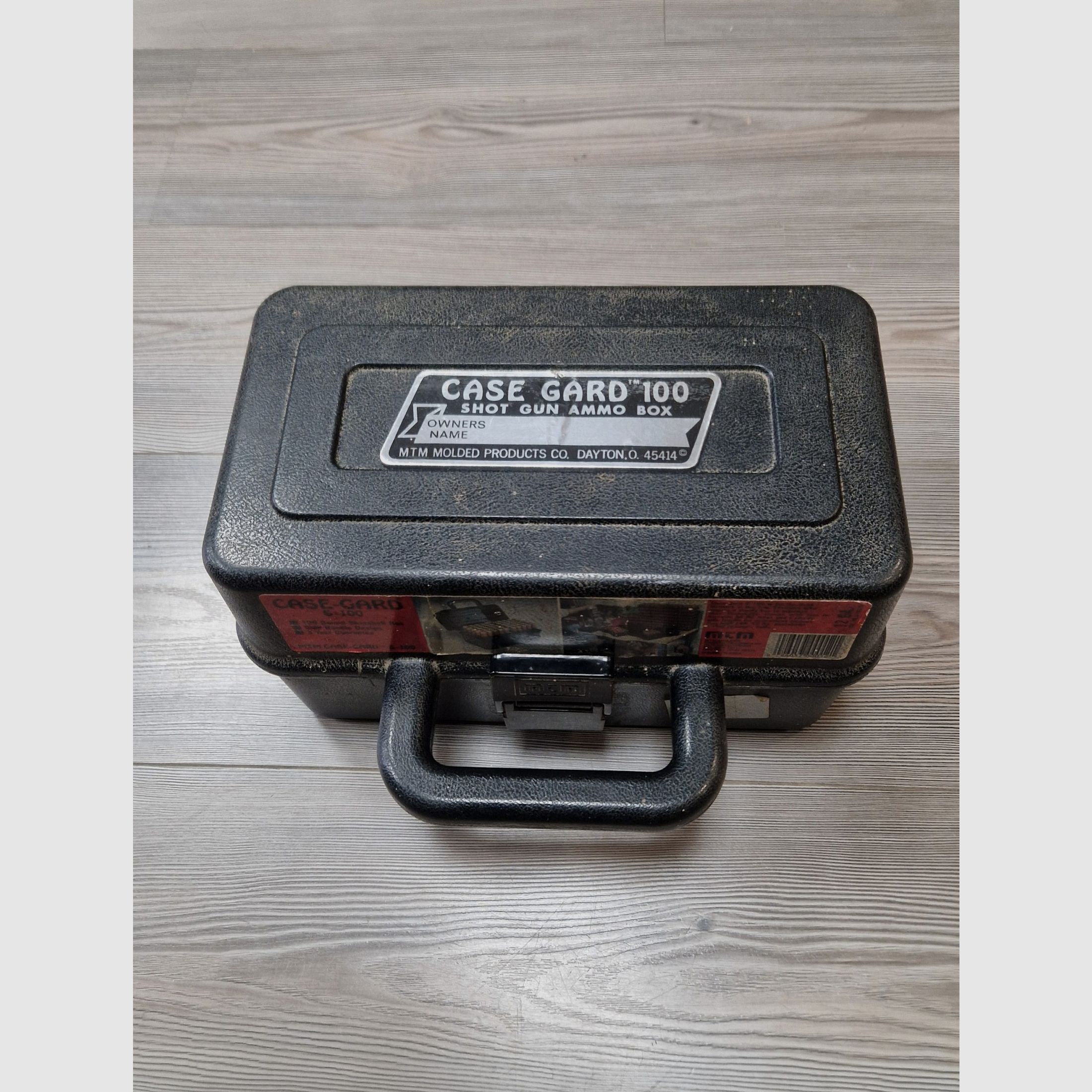 TRANSPORTBOX FÜR MUNITION – 100 HÜLSEN – KALIBER 12 – GEBRAUCHT, Bild 2 von 4